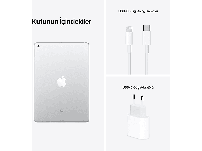 APPLE 9. Nesil iPad Wi-Fi 256GB Tablet Gümüş MK2P3TU/A_9