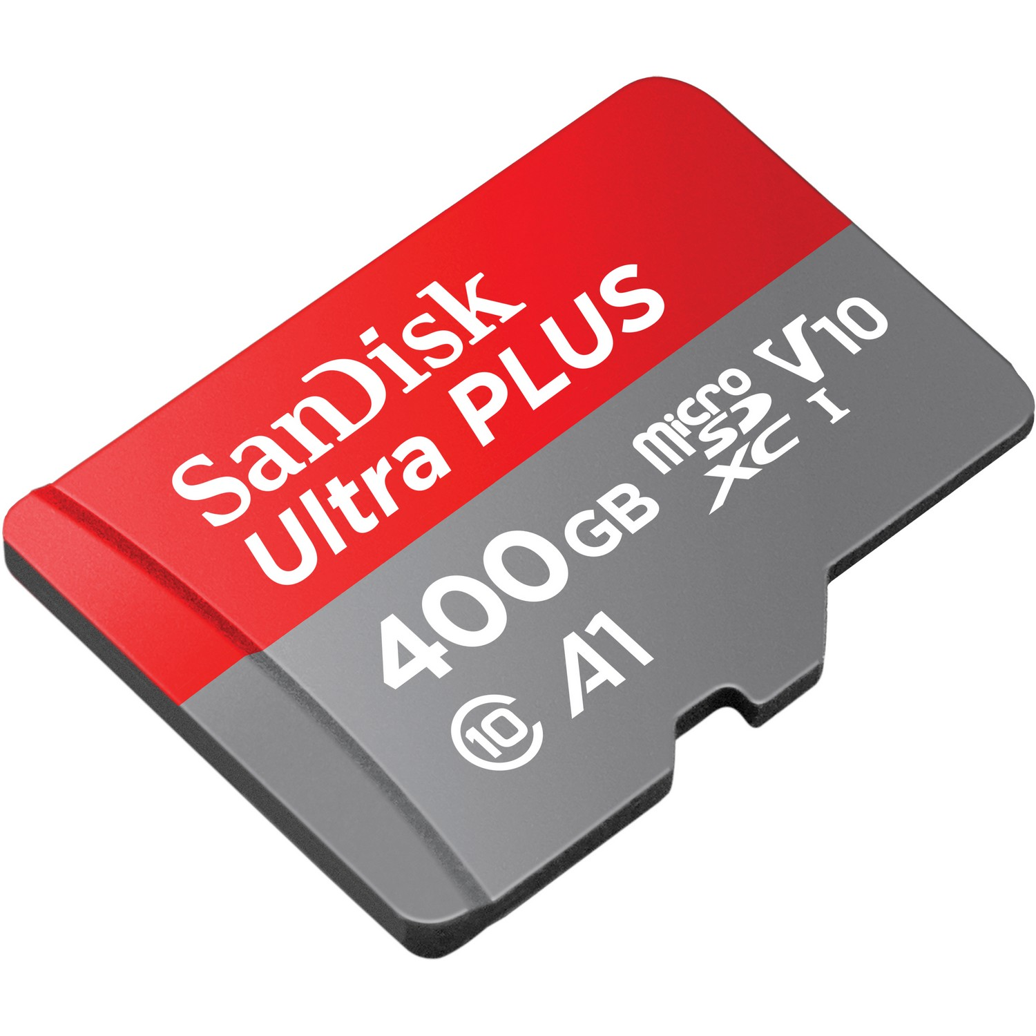 Tarjeta Micro SDXC - SanDisk Ultra, 400 GB, 100 MB/s, UHS-I, A1, C10, U1 Adaptador SD, Multicolor
