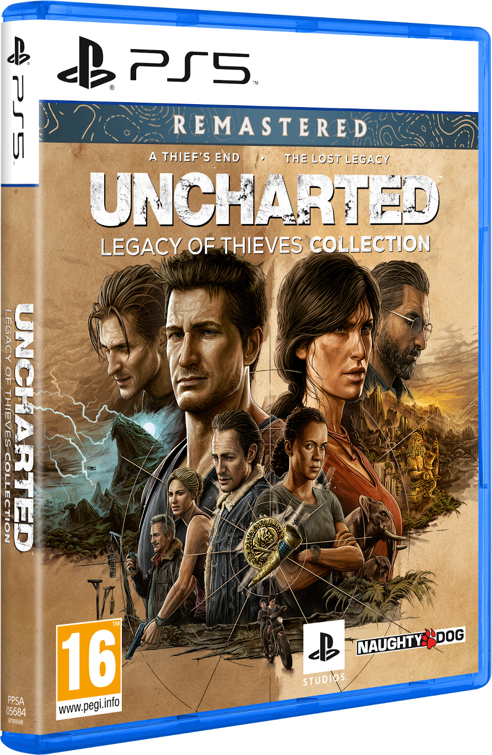 Uncharted: Legacy Of Thieves Collection (Remastered) (PlayStation 5)