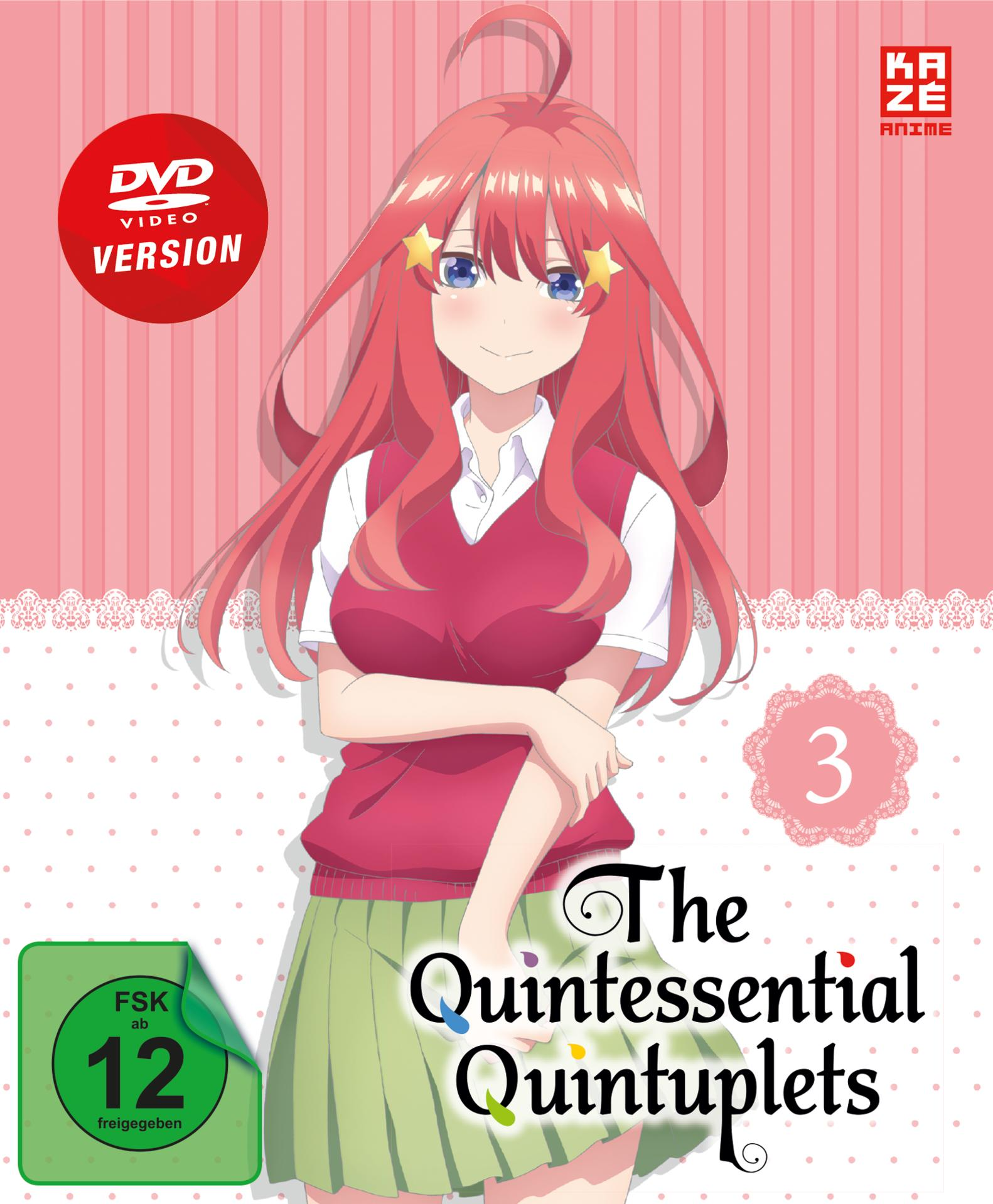 The Quintessential Quintuplets – Vol. DVD 3