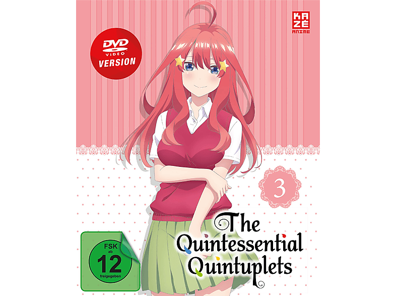 The Quintessential Quintuplets – Vol. 3 DVD