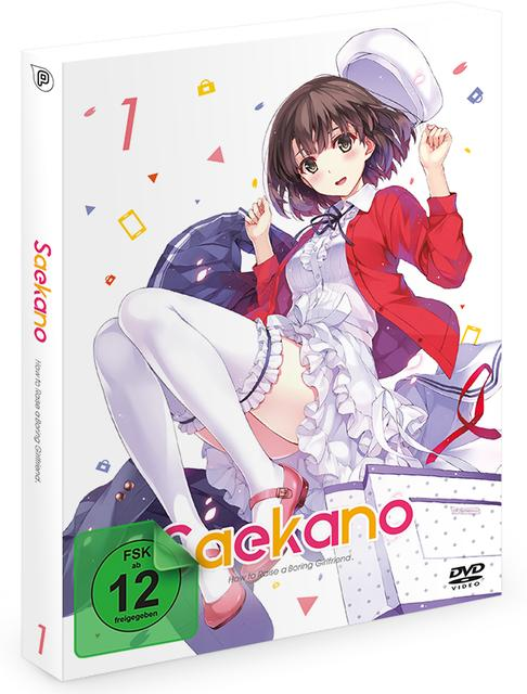 Anime-DVD-Box. Ein Mädchen mit kurzen Haaren ist auf dem Cover. Auf Japanisch.