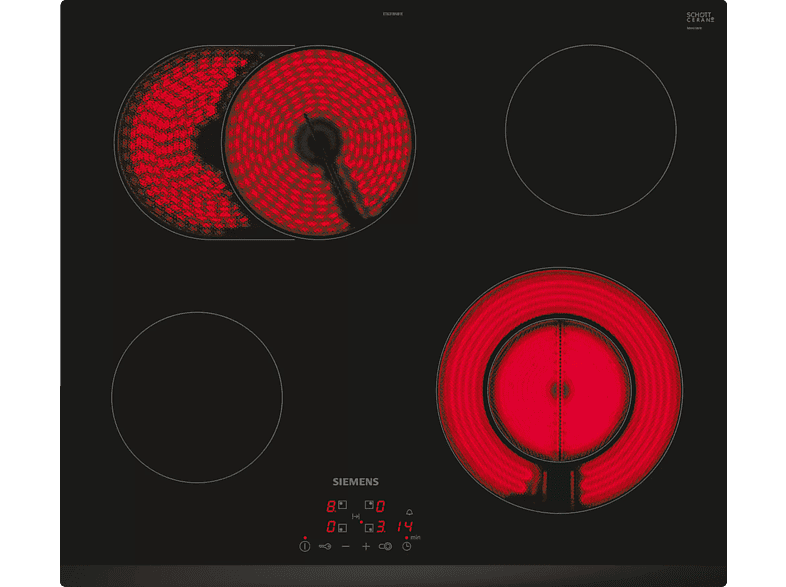 SIEMENS Elektrische kookplaat iQ300 (ET631BNB1E)