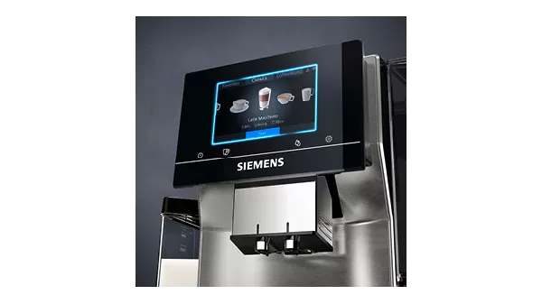 SIEMENS  Machine expresso (TQ707R03) - Machine expresso full automatique - Récipient à lait intégré - Noir