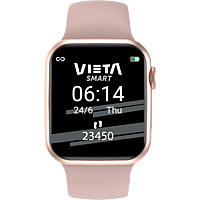 Smartwatch | Vieta Beat Bluetooth, Resistente agua, IP67, Autonomía 3 días, Rosa