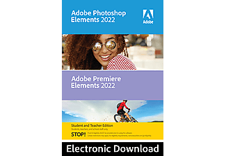 Adobe Photoshop & Premiere Elements 2022 Student Windows - [Multiplattform]