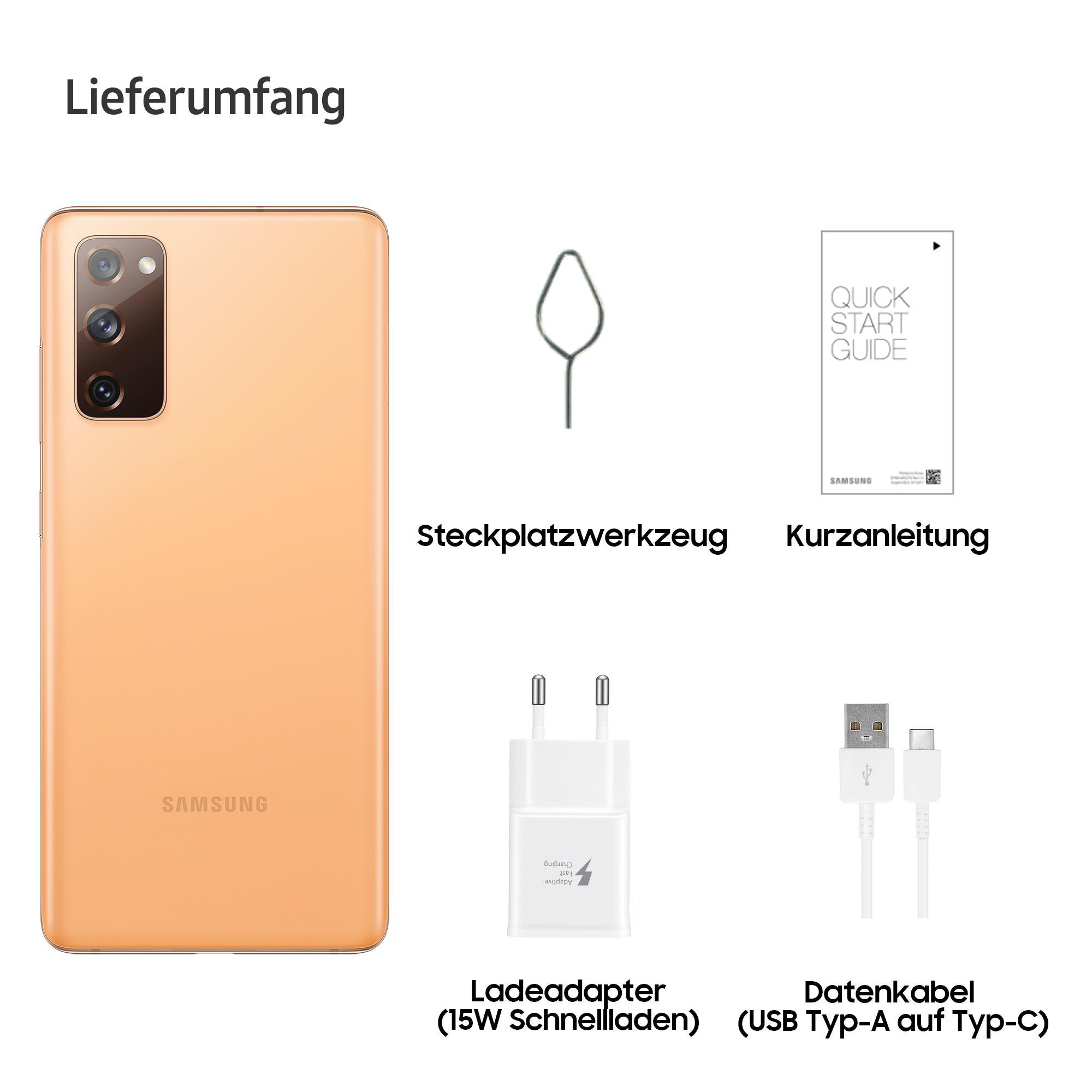 SAMSUNG Galaxy S20 FE 5G 128 GB Cloud Orange Dual SIM