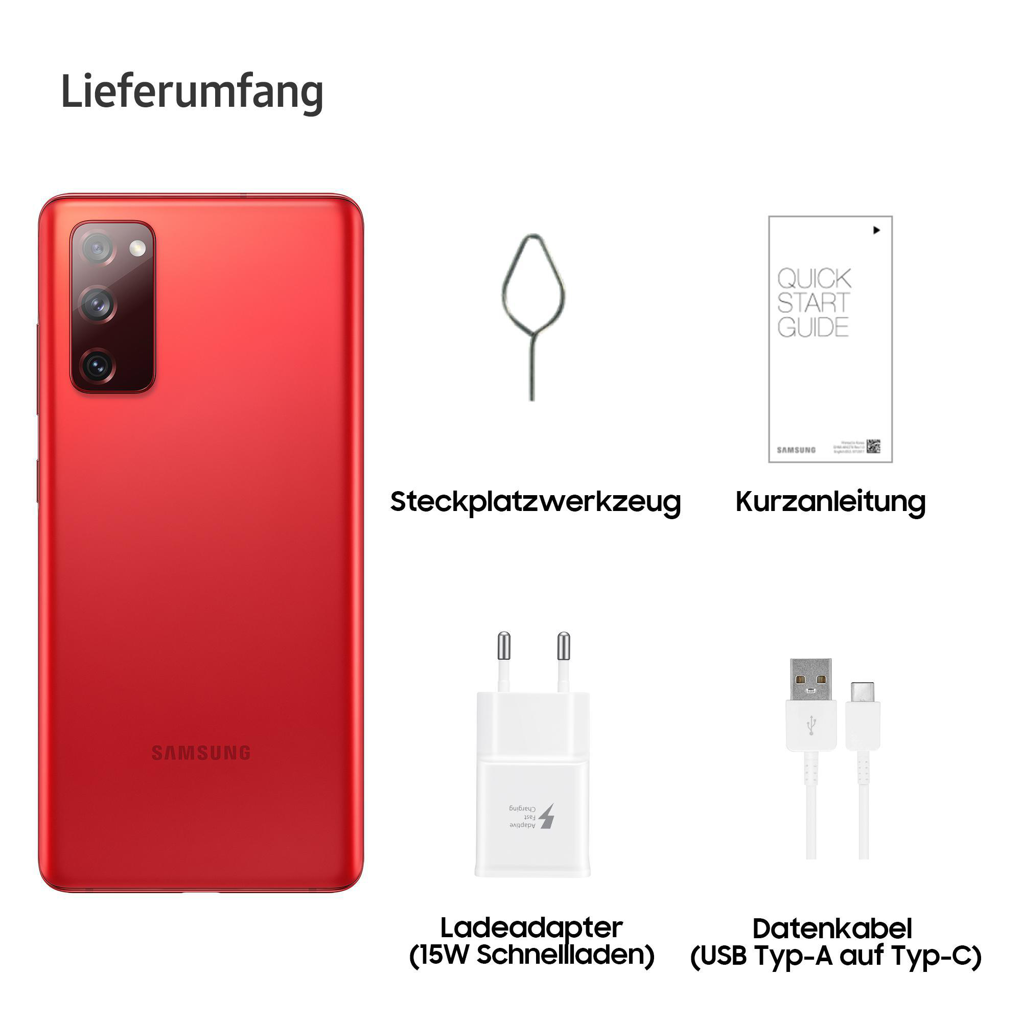 SAMSUNG Galaxy S20 FE 5G 128 GB Cloud Red Dual SIM