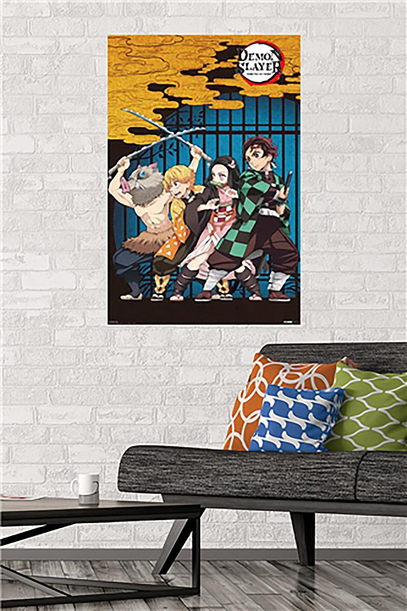 TRENDS INTERNATIONAL USA Demon Slayer Poster Group  Großformatige Poster