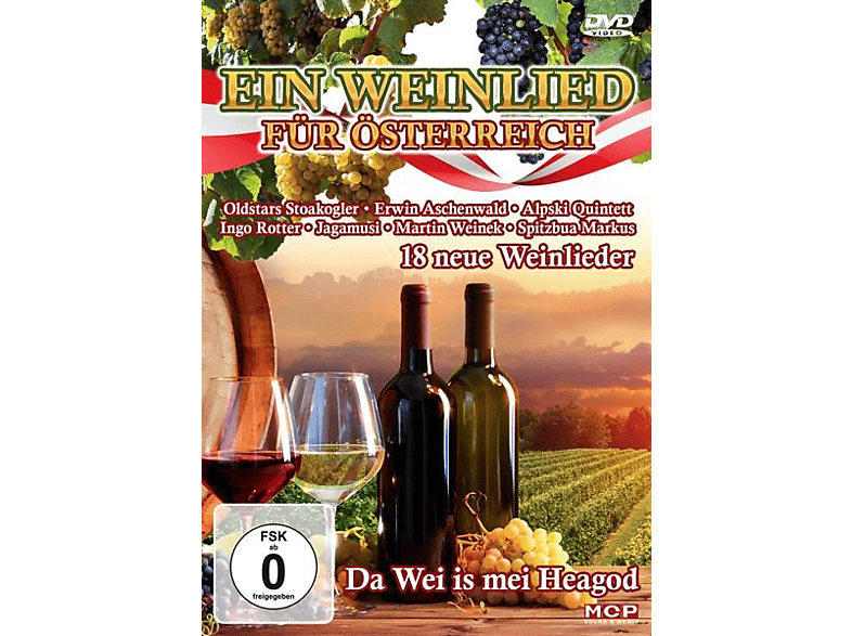 VARIOUS - Ein Weinlied für Österreich-Da Wei is mei Heagod  - (DVD)
