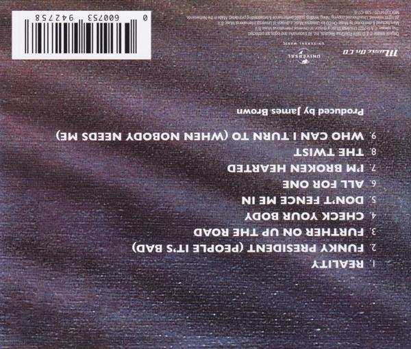 James Brown - Reality  - (CD)