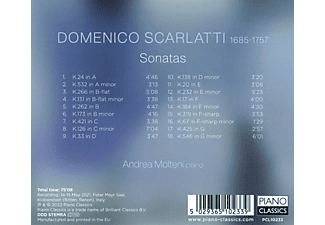 Andrea Molteni - SCARLATTI: SONATAS  - (CD)