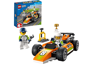 LEGO City 60322  Rennauto Bausatz, Mehrfarbig