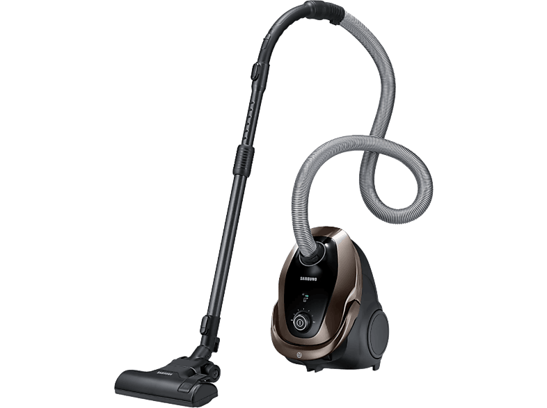 SAMSUNG VC2500 Parquet 2in1 Staubsauger (Gold, Staubsauger mit Beutel