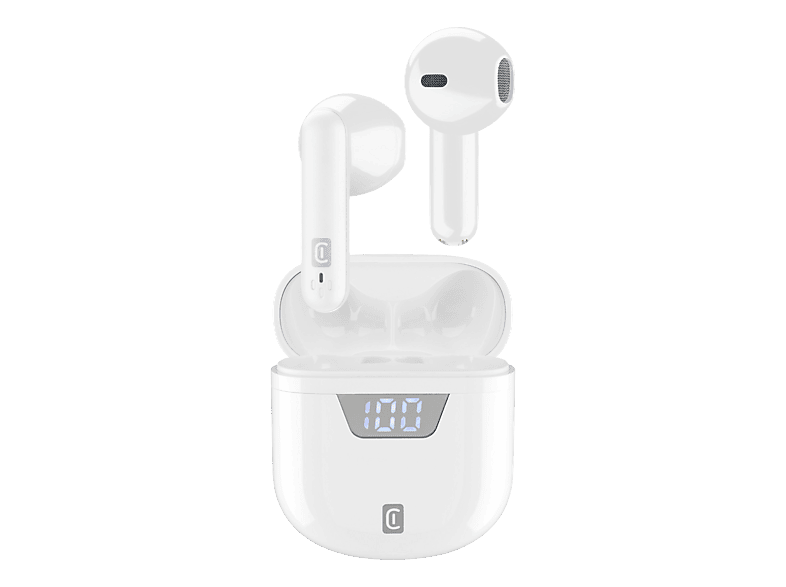 CELLULAR LINE SEEK - True Wireless Kopfhörer (In-ear, Weiss)