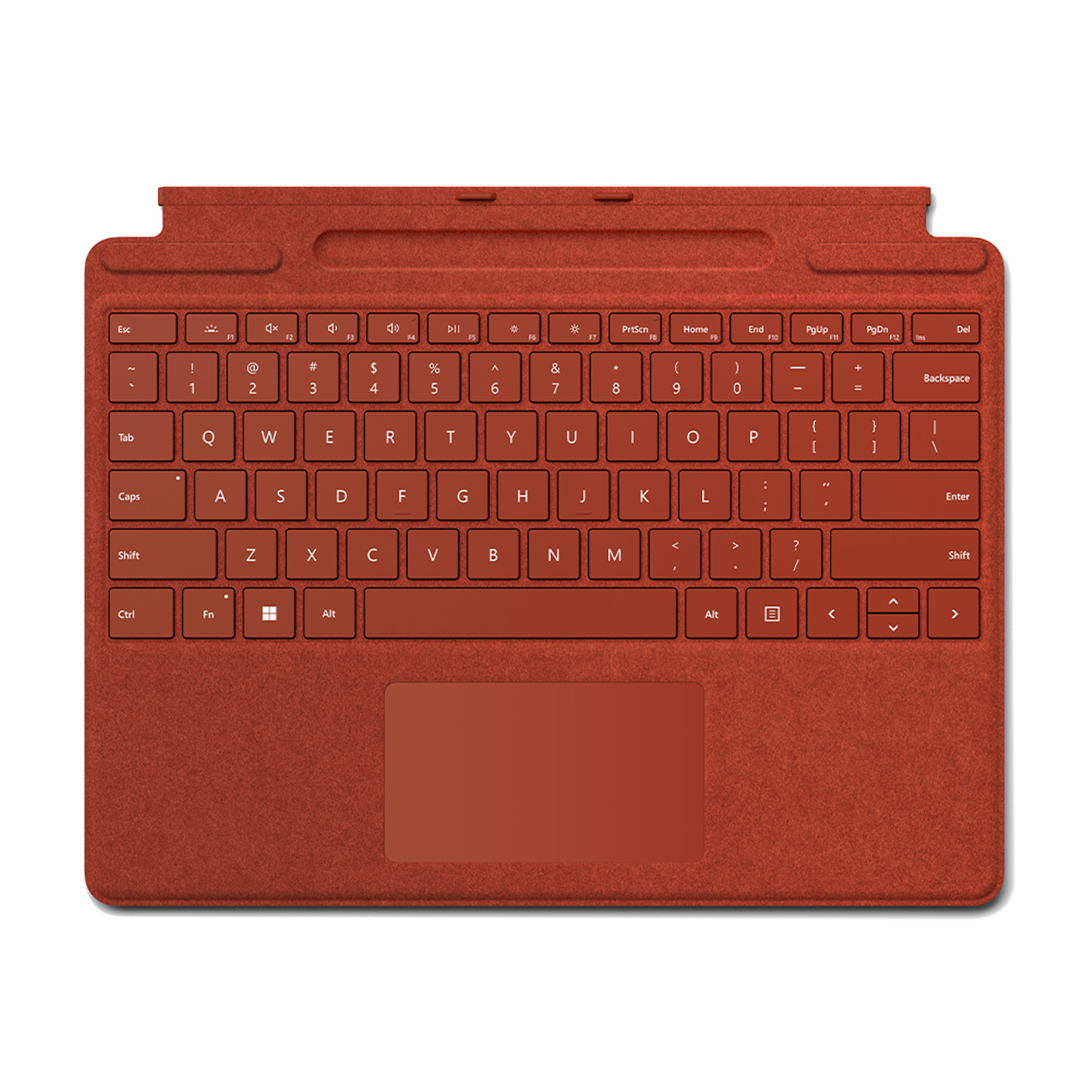 Microsoft Cover CON Tastiera Srfc Pro Sig Cover Red