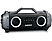 LENCO Enceinte portable avec radio FM Noir (PA-200BK)