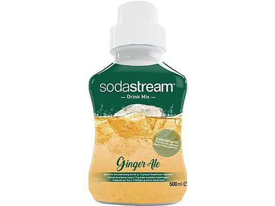 SODA-STREAM Soda-Mix Ginger Ale 500ml - Sirop à boire (Pauvre en calories) (Vert)