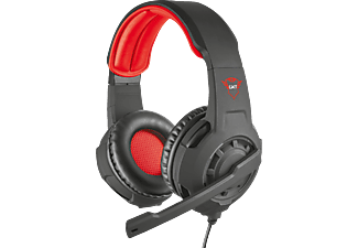 TRUST GXT 310 Radius On-ear Gaming Headset für PC und Konsole - Schwarz/Rot