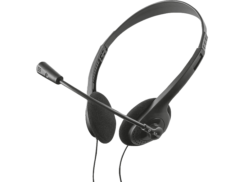 Laden TRUST Primo Schwarz 3.5 - mm mit Klinke On-ear Headset