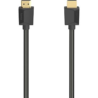 Cable HDMI - Hama 205243, High Speed 8K, 48Gbit/s, 3 m, Ultra-HD, Negro