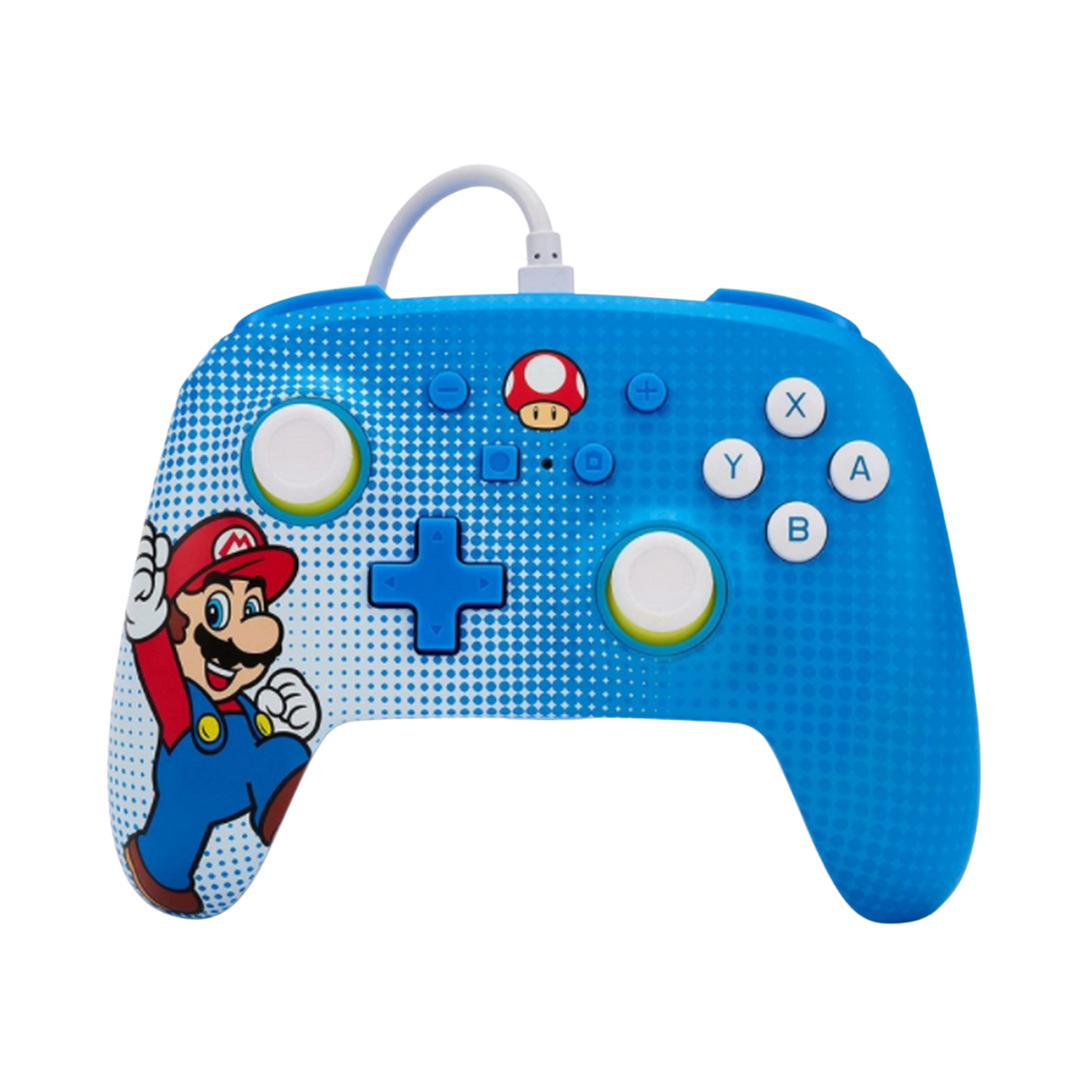 Powera 152266001 Mando y volante multicolor usb g cable mejorado para nintendo switch mario pop art enhanced wired controller