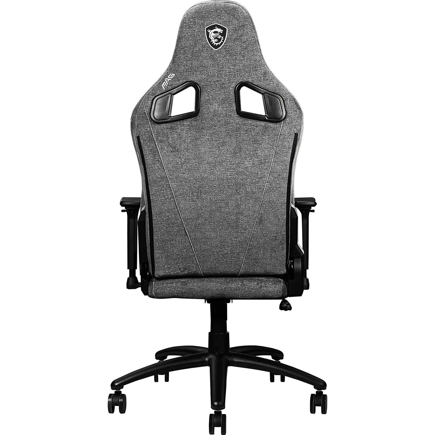 Silla gaming - MSI CH130 I RepelTek Fabric, 2D, Rueda PU 60 mm, Class-4, Negro