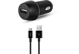 TTEC SmartCharger 2.1A Araç Şarj Aleti + Type-C Kablo Siyah_1