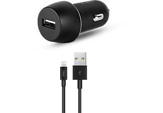 TTEC SmartCharger 2.1A  Araç Şarj Aleti + Lightning Kablo Siyah_1