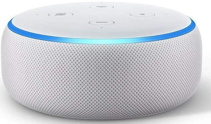 Altavoz inteligente con Alexa - Amazon Echo Dot (3ª Gen), Controlador de Hogar, Blanco