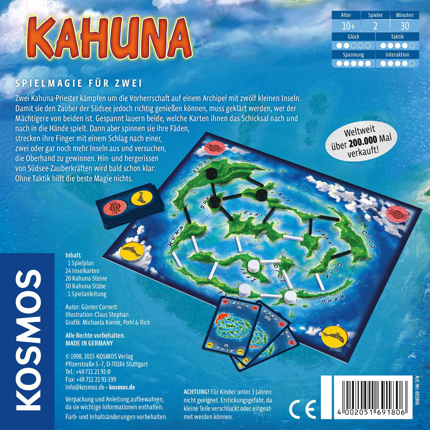 KOSMOS Kahuna Familienspiel