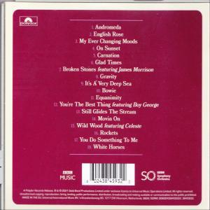 Dos d'un CD avec liste des titres et logo Polydor.