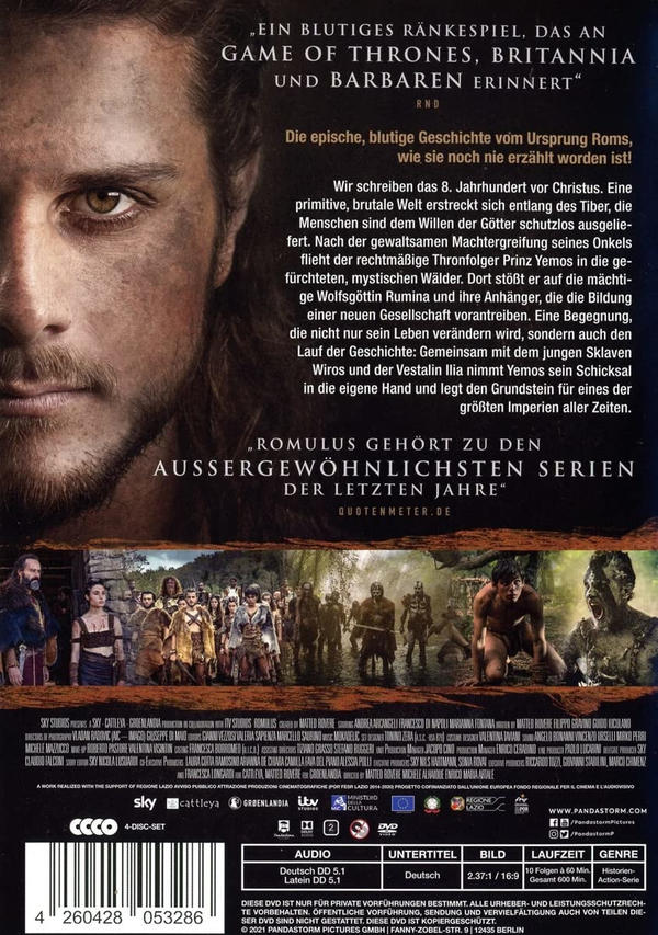 DVD-Cover mit einer Filmszene. Text auf Deutsch, mit Gesichtern von Schauspielern und einer Menschenmenge.