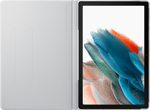 SAMSUNG Bookcover Galaxy Tab A8 Silver (EF-BX200PSEGWW)