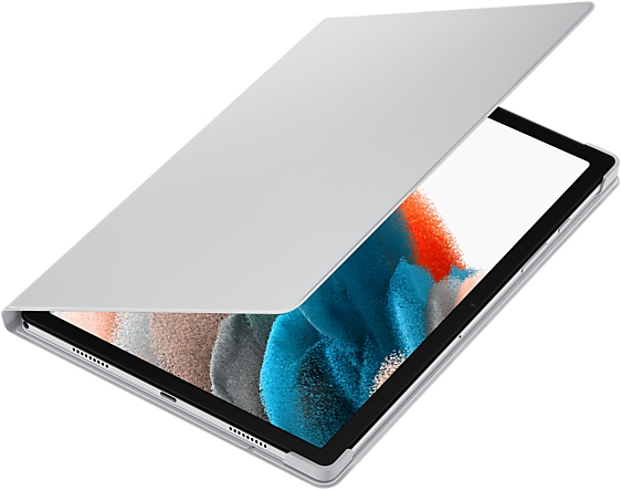 SAMSUNG Bookcover Galaxy Tab A8 Silver (EF-BX200PSEGWW)