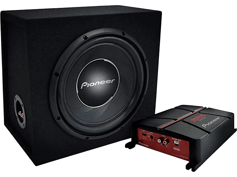 Subwoofer + Amplificador | Pioneer GXT-3730-B-SET