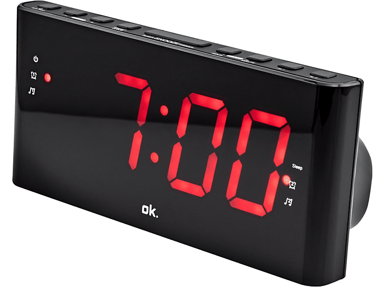 Hama  Radio despertador digital (reloj digital con alarma