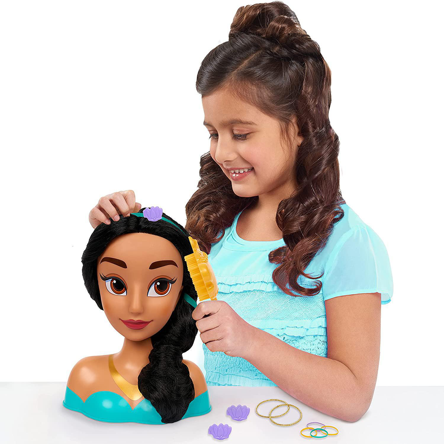 JUST PLAY Disney Basic Jasmine Spielset Stylinghead Mehrfarbig
