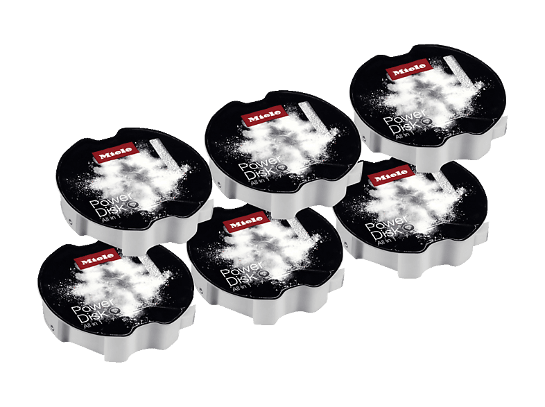 MIELE GS SETD6 PowerDisk All in 1, 6 Stück Geschirrspülmittel