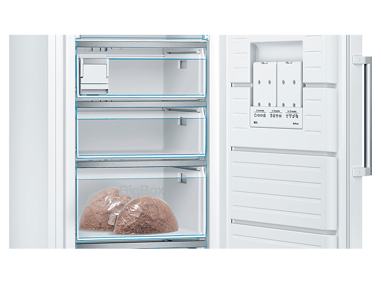 Bosch GSN58AWCV Gefrierschrank (C, 366 l, 1910 mm hoch, Weiß) — Foto 4 von 5