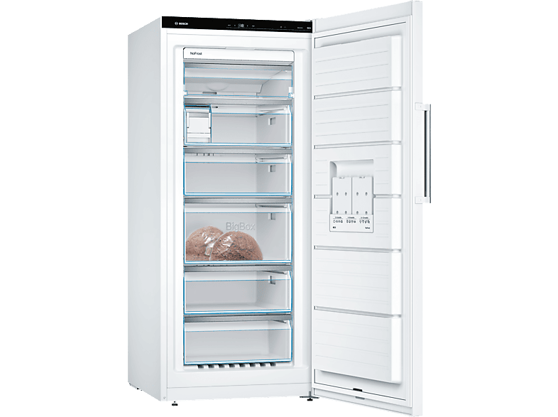Bosch GSN51AWCV Gefrierschrank (C, 175,00 kWh/Jahr, 290 l, 1610 mm hoch, Weiß) — Foto 5 von 5