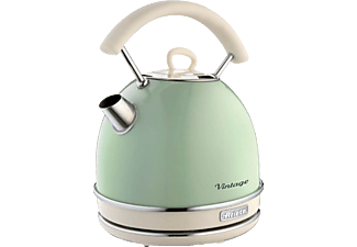 ARIETE Vintage - Wasserkocher (1.7 l, Grün/Creme)