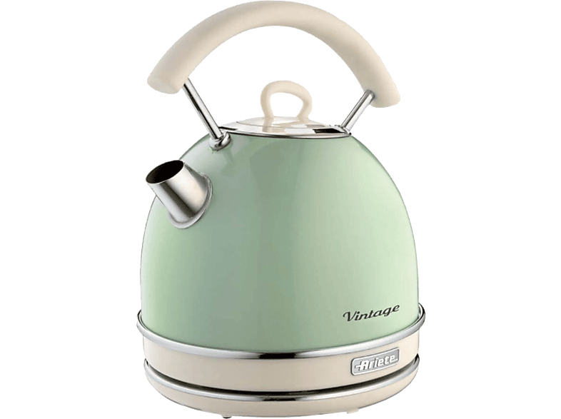 MediaMarkt, Ariete Vintage, Wasserkocher, , Grün/Creme, Küchengeräte, Tee & Wasserkocher, Wasserkocher, 2877-GR