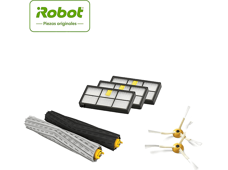 Dos cepillos de goma de repuesto para Roomba® serie s, iRobot®