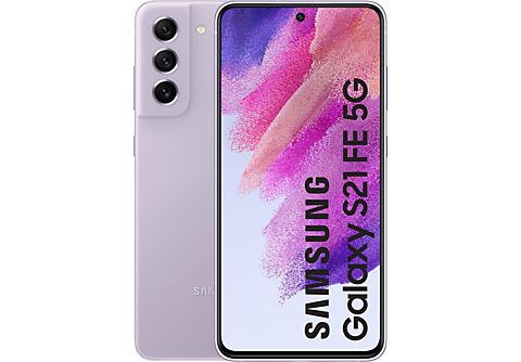 REACONDICIONADO Móvil - Samsung Galaxy S21 FE 5G, Lavanda, 128 GB, 6 GB RAM, 6.4" FHD+, Snapdragon 888, 4500 mAh, Android 12