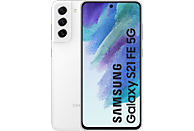 Móvil - Samsung Galaxy S21 FE 5G, Blanco, 128 GB, 6 GB RAM, 6.4" FHD+, Snapdragon 888, 4500 mAh, Android 12