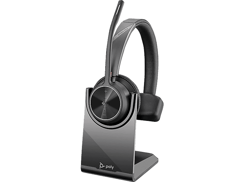 POLY Voyager 4310 UC, Over-ear Headset Schwarz