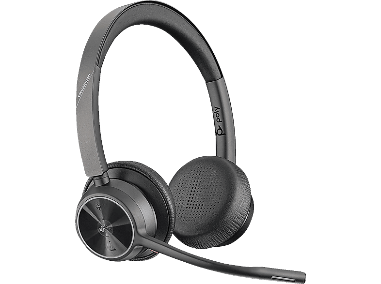 POLY Voyager 4320 Over-ear Schwarz Headset UC