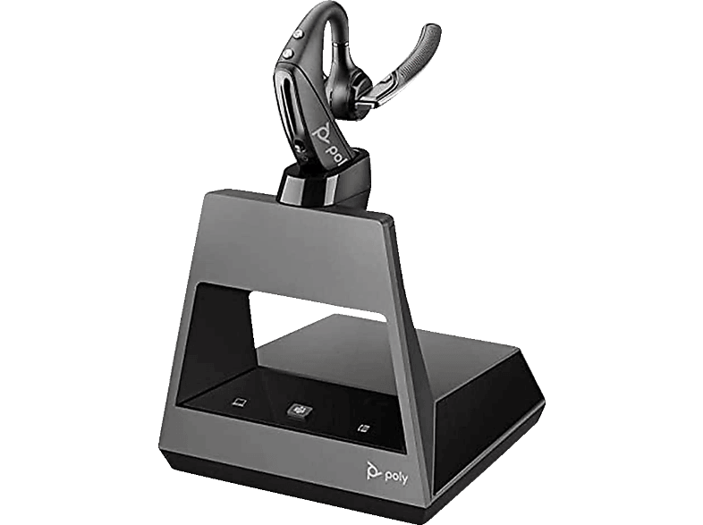 POLY Voyager 5200 Office, In-ear Headset Bluetooth Schwarz