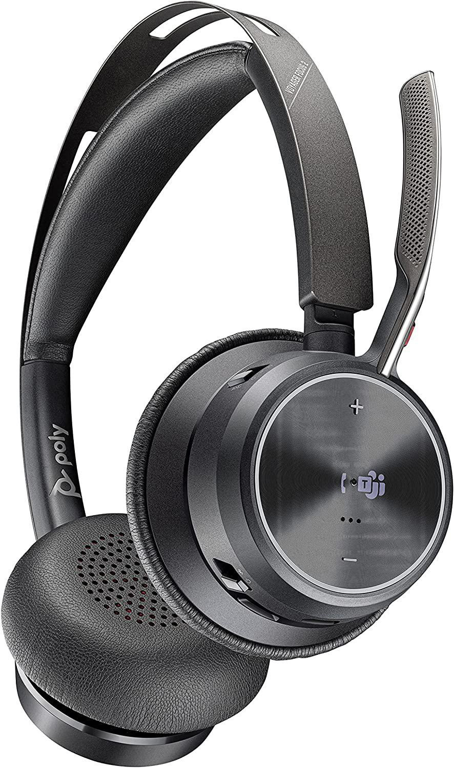 POLY Voyager Focus UC Headset Over-ear Schwarz B825-M, Bluetooth